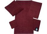 ROSS Gästehandtuch »Cashmere feeling«, (6 St.), mit Wellen-Bordüre