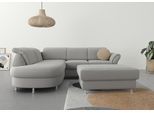 sit&more Ecksofa "Apulia L-Form" wahlweise Bettfunktion, Bettkasten und Kopf- und Armteilverstellung