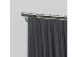 indeko Gardinenstange »Linz«, 1 läufig-läufig, Wunschmasslänge, Komplett-Set inkl. Montagematerial