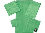 ROSS Gästehandtuch »Cashmere feeling«, (6 St.), mit Wellen-Bordüre