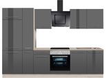 OPTIFIT Küchenzeile »Bern«, Breite 300 cm, wahlweise mit E-Geräten, höhenverstellbare Füsse
