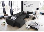 ATLANTIC home collection Wohnlandschaft »Bulky U-Form«, in U-Form und XXL Sitzfläche, modular aufgebaut