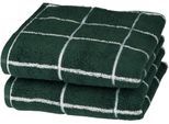 ROSS Handtücher »Cashmere Überkaro«, (2 St.), in modischen Farben