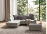 sit&more Ecksofa »Padua L-Form«, inklusive Sitztiefenverstellung, Armteilfunktion und Federkern