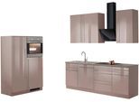 wiho Küchen Küchenzeile »Chicago«, ohne E-Geräte, Breite 330 cm