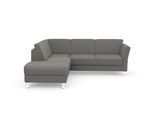 sit&more Ecksofa »Visby L-Form«, Wahlweise mit Bettfunktion und Stauraum, frei im Raum stellbar