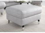 sit&more Stauraumhocker »Grenoble«, mit Stauraum und satinierten Füssen