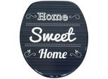 Sanilo WC-Sitz »Home Sweet Home«, mit Absenkautomatik