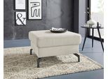 sit&more Hocker »Percy«, Fusshöhe 15cm, wahlweise mit unterschiedlichen Fussfarben