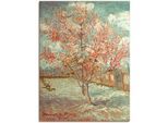 Artland Wandbild »Blühender Pfirsichbaum, 1888«, Wiesen & Bäume, (1 St.), als Alubild, Outdoorbild, Leinwandbild, Poster,...