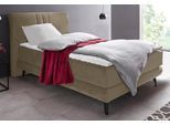 Places of Style Boxspringbett »Skien«, incl. Kaltschaumtopper, 2 Härtegrade, 3 Ausführungen