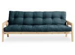 Karup Design Schlafsofa, Mit Holzstruktur, inkl. Futonmatratze, Liegefläche 130x190 cm