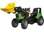 rolly toys® Trettraktor »rollyFarmtrac Premium II Deutz 8280 TTV«, mit Frontlader und Luftbereifung, BxTxH: 150x54x75 cm