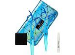 OLIVIA GARDEN Haarschere »PowerCut Rainbow Blue 5,5 Zoll«, (Set, 2 tlg.), Haarschere und Modellierschere