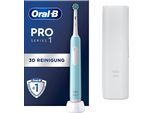 Oral-B Elektrische Zahnbürste »PRO Series 1«, 1 St. Aufsteckbürsten, Drucksensor