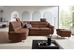 Places of Style Ecksofa »Cardoso L-Form«, Federkern, wahlweise mit Bett, Schubkasten