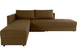LOOKS by Wolfgang Joop Ecksofa »LooksIII L-Form«, durch Drehfunktion zum Bett wandelbar, inklusive Staufach