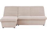 LOOKS by Wolfgang Joop Ecksofa »LOOKS VIII L-Form«, Quersteppung, ohne Armlehnen, in zwei verschiedenen Grössen