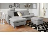 sit&more Ecksofa »Daytona L-Form«, mit Federkern, einer Kopfstütze und wahlweise mit Bettfunktion