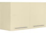 Hängeschrank WIHO KÜCHEN "Unna", beige (front und korpus: magnolia), B:100cm H:56,5cm T:35cm, Schränke, Hängeschrank, 100 cm breit