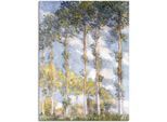 Artland Leinwandbild »Pappeln. 1881«, Bäume, (1 St.), auf Keilrahmen gespannt