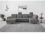 sit&more Wohnlandschaft »Westham U-Form«, wahlweise mit Bettfunktion, Bettkasten, Sitztiefenverstellung