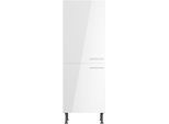 Kühlumbauschrank OPTIFIT "Klara", weiss (weiß lackiert, weiß), B:60cm H:176,6cm T:58,4cm, Spanplatte, Schränke, Kühlumbauschrank, Breite 60 cm