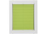 sunlines Plissee »One Size Style Crepe«, blickdicht, ohne Bohren, verspannt, Zubehörfarbe weiss, zum Klemmen