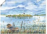 Artland Wandbild »Seeblick Herreninsel«, Gewässer, (1 St.), als Leinwandbild, Poster in verschied. Grössen