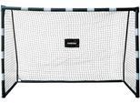 Fußballtor SANDORA "Hattrick XL", schwarz (schwarz, weiß), Sport-Tore, Kinder, B/H/L: 300cm x 200cm x 120cm, 1 Stk. Polyester Stahl, Polyester, Stahl, Ron-Robert Zieler Edition, 300x200x120, schwarz/weiß, B:300cm H:200cm L:120cm