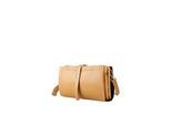 Umhängetasche "Amber", Mädchen, Gr. B/H/T: 23cm x 13cm x 9cm onesize, braun (cognac), Leder, COLLEZIONE ALESSANDRO, Taschen Umhängetasche, Made in Italy