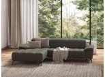 Ecksofa SIT & MORE "Cool L-Form", braun (schlamm), B:290cm H:79cm T:185cm, Sofas, Ecksofa, wahlweise mit Kopfteilverstellung und Vorziehsitz, motorisch
