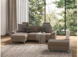 sit&more Ecksofa »Padua L-Form«, inklusive Sitztiefenverstellung, Armteilfunktion und Federkern