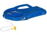 rolly toys® Schlitten »rollySnow Shark, blau«, Steuerung durch Gewichtsverlagerung