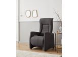 TV-Sessel SIT & MORE "Melissa", grau (fango), B:71cm, 100% Polyester, Sessel, wahlweise elektrisch oder manuell verstellbar, optional Aufstehhilfe