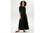 Aniston CASUAL Maxikleid, Rockteil mit Volant aus Plissee