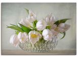 Artland Wandbild »Weisse Tulpen«, Blumen, (1 St.), als Leinwandbild, Poster, Wandaufkleber in verschied. Grössen