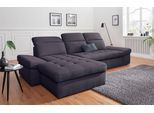 sit&more Ecksofa »Stardust L-Form«, wahlweise mit Bettfunktion und Bettkasten