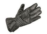 NERVE Motorradhandschuhe »Dark Leather«, Polsterung über den Fingerknöcheln