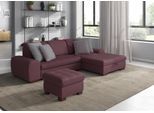 sit&more Ecksofa »Luxor L-Form«, wahlweise mit Bettfunktion, Bettkasten und Kopfteilverstellung