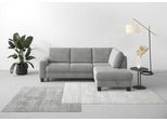 Home affaire Ecksofa »Summer L-Form«, mit Ottomane, mit oder ohne Bettfunktion und Bettkasten, Cord-Bezug