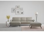 sit&more Ecksofa »Fashion L-Form«, wahlweise mit Kopfteilverstellung und Vorziehsitz, motorisch