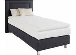 Westfalia Schlafkomfort Boxspringbett, inkl. Kaltschaum-Topper und Zierkissen