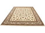 morgenland Orientteppich »Perser - Täbriz - Royal - 357 x 247 cm - beige«, rechteckig, Wohnzimmer, Handgeknüpft, Einzelstück mit Zertifikat