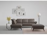 sit&more Ecksofa »Fashion L-Form«, wahlweise mit Kopfteilverstellung und Vorziehsitz, motorisch
