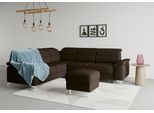 sit&more Ecksofa »Sinatra L-Form«, optional mit Kopfteilverstellung und Armteilfunktion