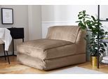 Leonique Relaxsessel »Polly«, Loungesessel mit Schlaffunktion, perfekt als Gästebett, Daybed