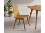 INOSIGN Stuhl »Sandy«, 2 St., Microfaser, mit verschiedenen Stuhlbeinfarben und Farbvarianten, Sitzhöhe 47 cm
