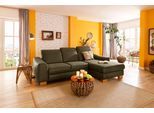 Home affaire Ecksofa "Dundee L-Form" wahlweise mit Kopfteilverstellung und zusätzlich mit Bettfunktion