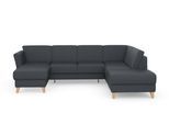 sit&more Wohnlandschaft »Visby U-Form«, wahlweise mit Bettfunktion und Stauraum, frei im Raum stellbar